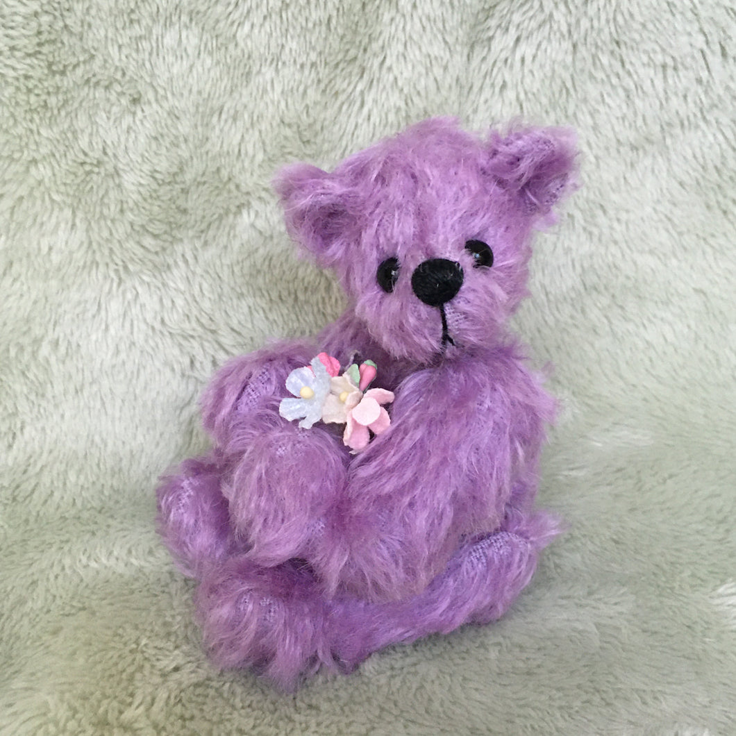 Rosalie (purple) - bear making kit