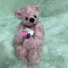 Load image into Gallery viewer, Rosalie - Hand made collectable bear (Pink)
