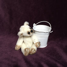 Load image into Gallery viewer, Bebe Bear in a bucket (white) - bear making kit
