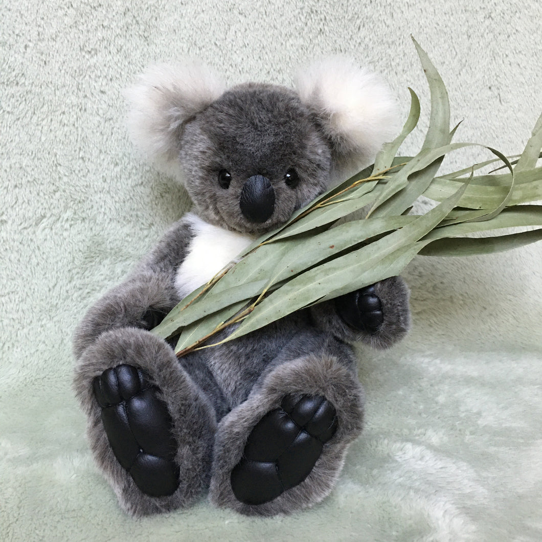 Eucy - Hand made collectable koala bear