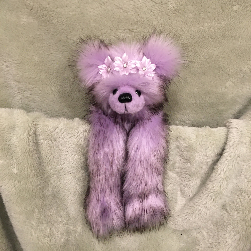 Lavender - Hand made collectable Hangabear (12 inch)